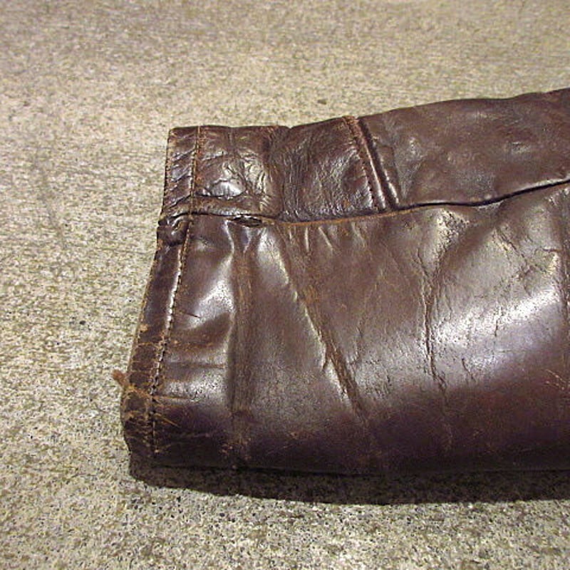 ビンテージ40's50's○ホースハイドスポーツジャケット茶○210119s5-m