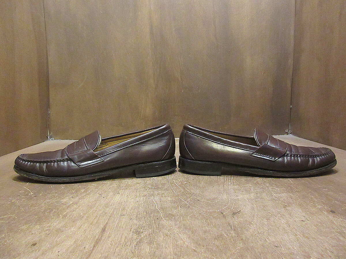 ビンテージ80's○SEBAGOペニーローファー茶size 11A○230911i2-m