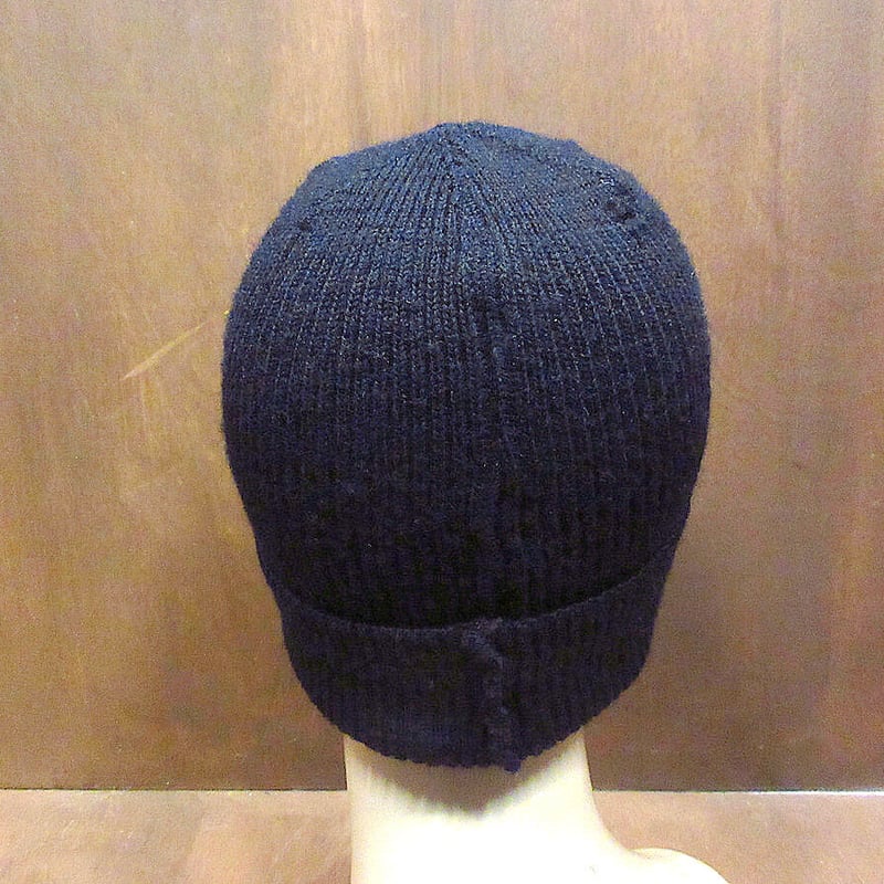 ビンテージ40's○U.S.NAVYウールワッチキャップ○211030s4-m-cp