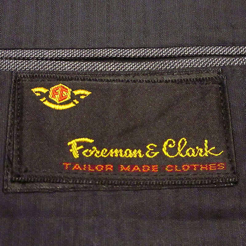 ビンテージ60's○Foreman & Clarkツーピース○221101j3-m-suitセ ビンテージ60's○Foreman & Clarkツーピース○221101j3-m-suitセ