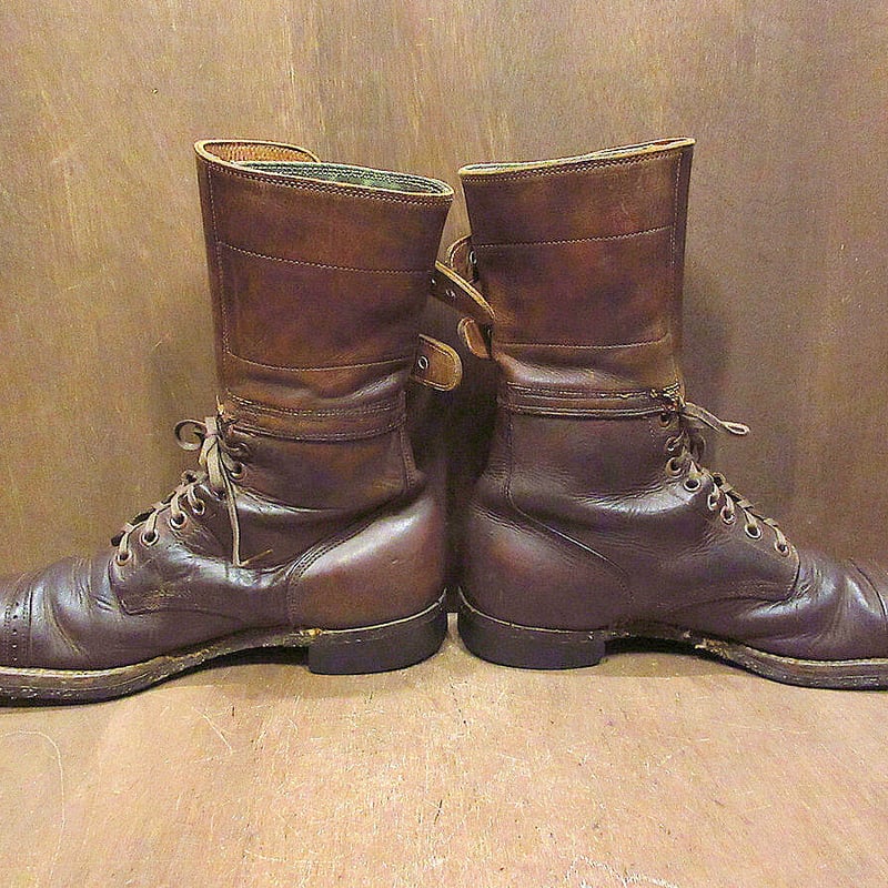 ビンテージ40's○U.S.ARMY M-43 2バックルコンバットブーツ茶