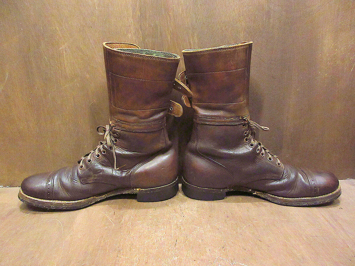ビンテージ40's○U.S.ARMY M-43 2バックルコンバットブーツ茶