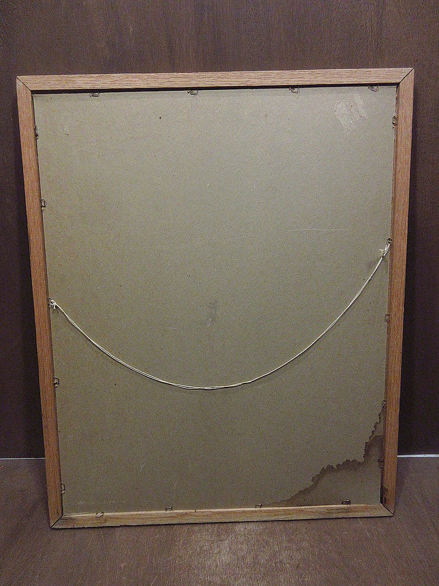 ビンテージ60's70's○EVEビッグアイアート壁掛け○240319j4-sign