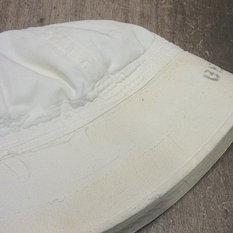 ビンテージ50's60's○U.S.NAVYステンシル入りセーラーハット○260408z5