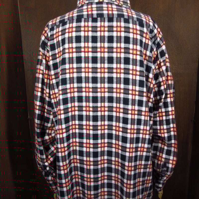 デッドストック　ビンテージ　70〜80'sBIG MAC プリント ネルシャツ デッドストック ビンテージ 70〜80'sBIG MAC プリント ネルシャツ