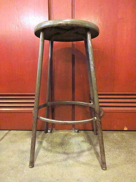 ヴィンテージ　メタル　スツール 1960-70's Royal Metal Corporation社製 ヴィンテージ