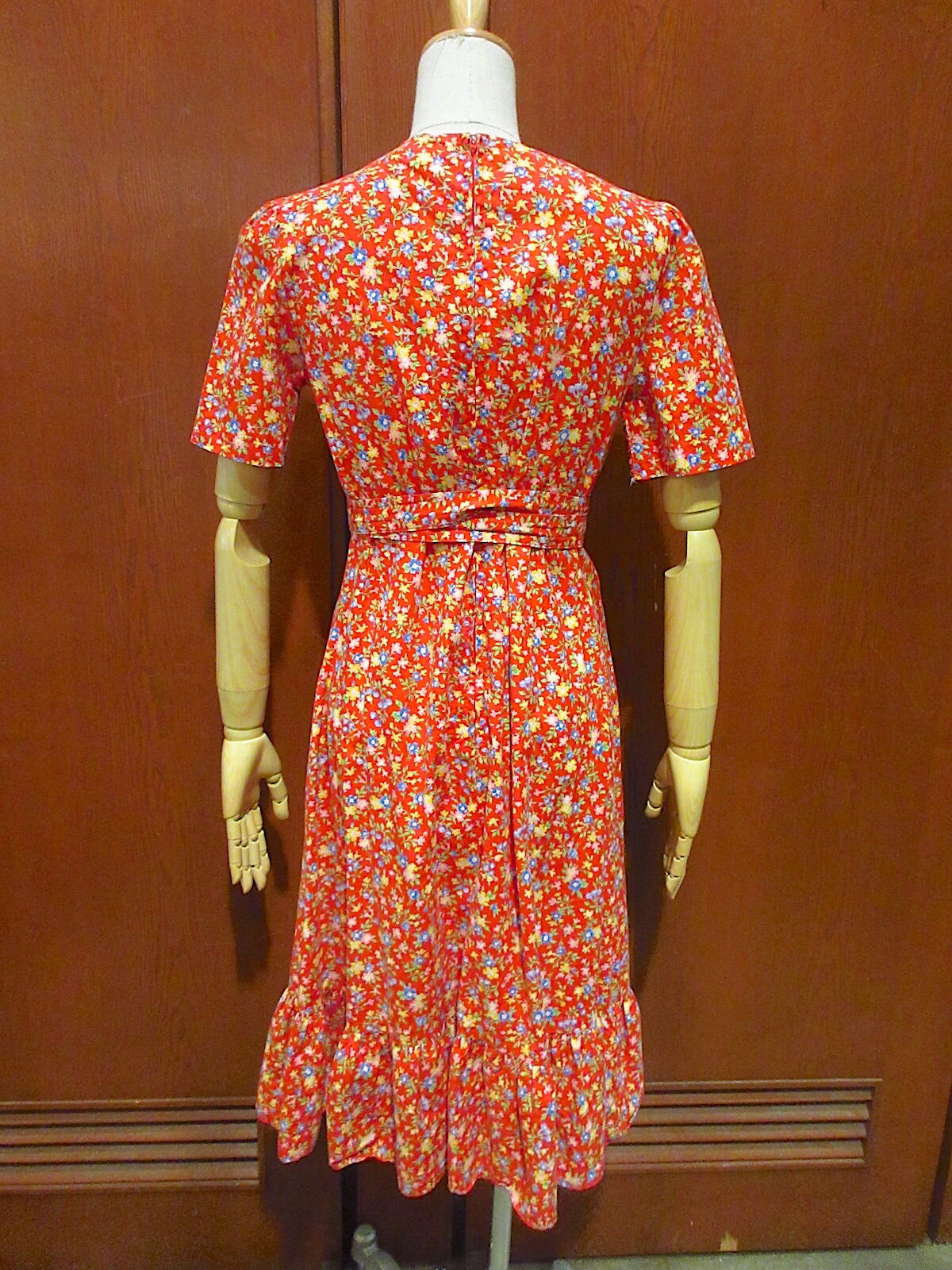 ビンテージ70's○Sears花柄半袖ワンピース○220512r6-w-ssdrs ビンテージ70's○Sears花柄半袖ワンピース○220512r6-w-ssdrs