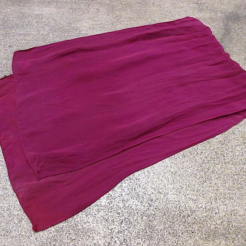 ビンテージ50's○レーヨンストール紫○220809c4-scf 1950s