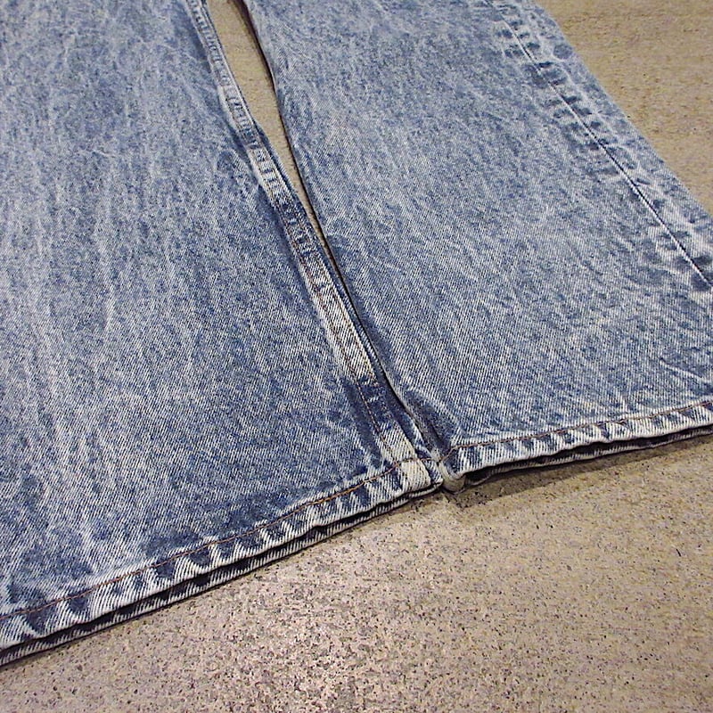 ビンテージ80's○Levi's 501ケミカルウォッシュ実寸W80cm○211111r3-m