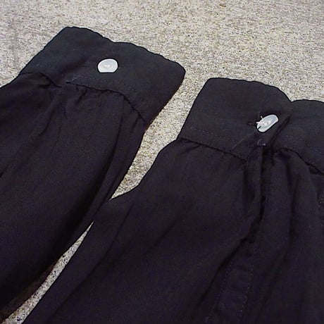 ビンテージ50's●PENNEY'S切り返しレーヨンループカラーシャツ黒 size S●230522m3-m-lssh-lp長袖メンズ古着