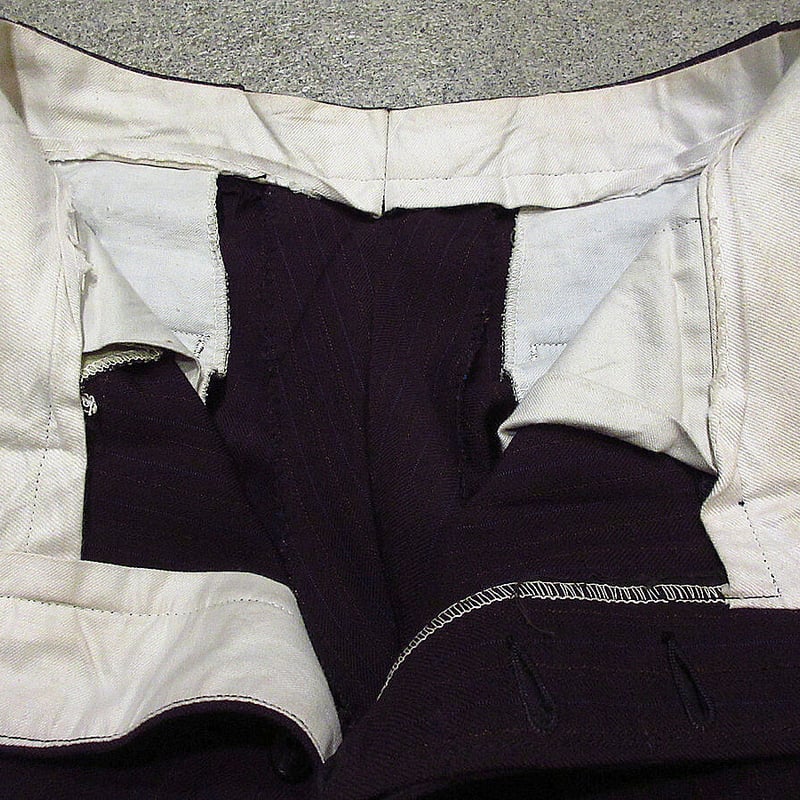 THE RUGGED CLOTHING 麻のビンテージ3ピーススーツMサイズ