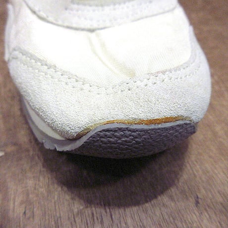 ビンテージ80’s●DEADSTOCK BROOKSスニーカー白×赤size 9●231026j4-m-snk-27cm古着1980sデッドストック靴