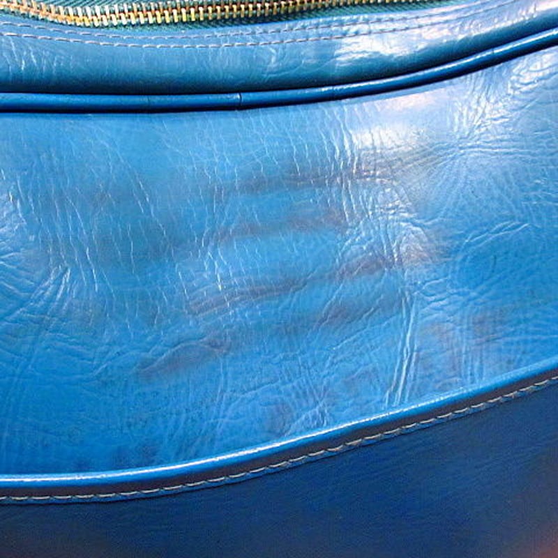 70'S ビンテージ アディダス ショルダーバック デサント製 日本製 青