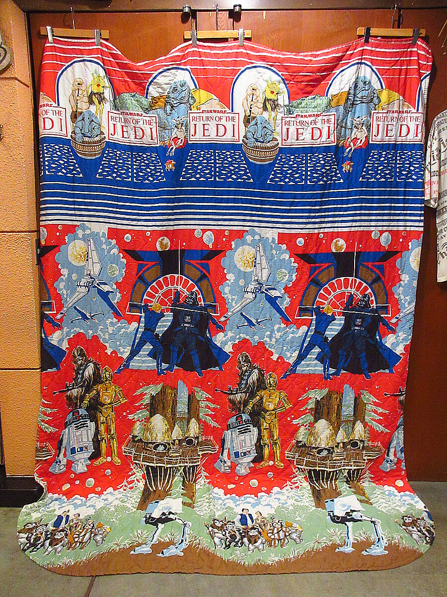 ビンテージ80's○Sears STAR WARSジェダイの帰還キルティング