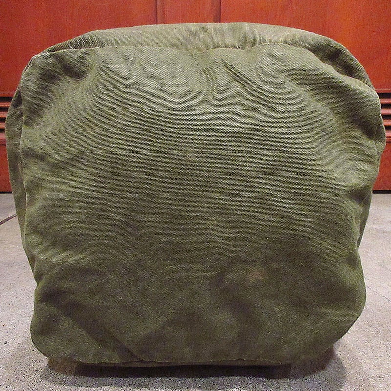 70s 米軍 キャンバス ダッフル バッグ ビンテージ ミリタリー 鞄 ビンテージ50's○ミリタリーキャンバスダッフルバッグ○240523i8