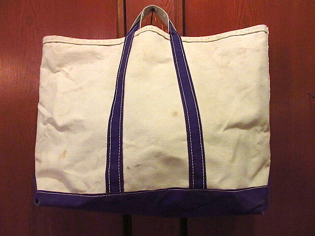 【70's 2色サイドタグ耳付き】LL Bean トート ネイビー L 70's 2色サイドタグ耳付き】LL Bean トート ネイビー L 70's 2色