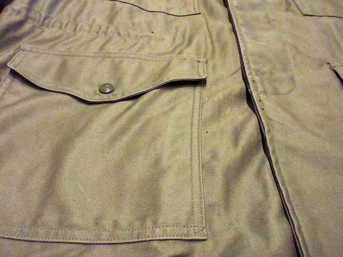 ビンテージ60's○USAF OG-107コットンサテンキャトルジャケットsize