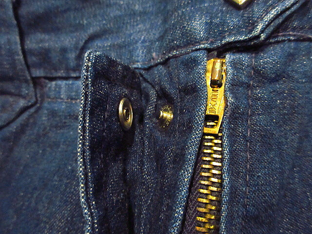 ビンテージ50's○Levi'sショートホーンデニムランチパンツW72cm ビンテージ50's○Levi'sショートホーンデニムランチパンツW72cm