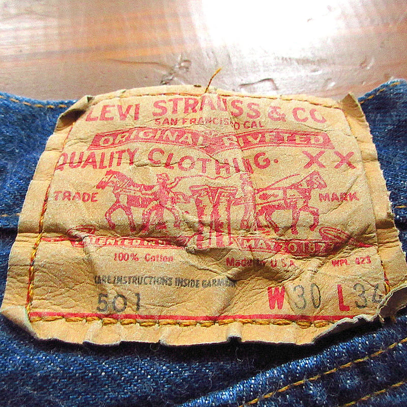 ビンテージ80's○Levi's 501赤耳実寸W68cm○240222k4-m-pnt-jn