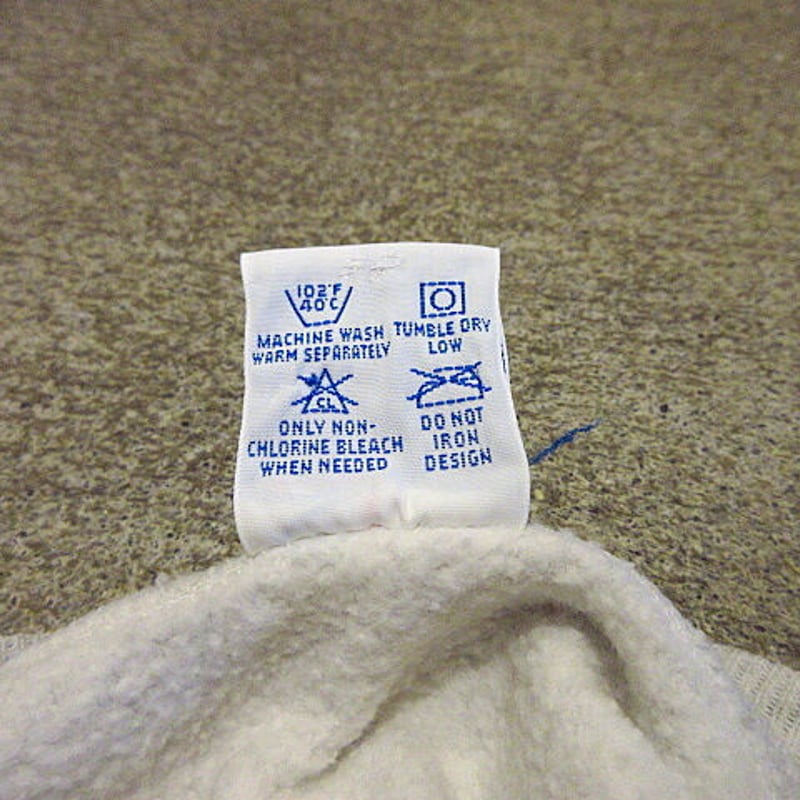 90's 刺繍タグ Champion トレーナー スウェット 3段プリント XL 90's 刺繍タグ チャンピオンRW ''UNIVERSITY AT BUFFALO'' 3段