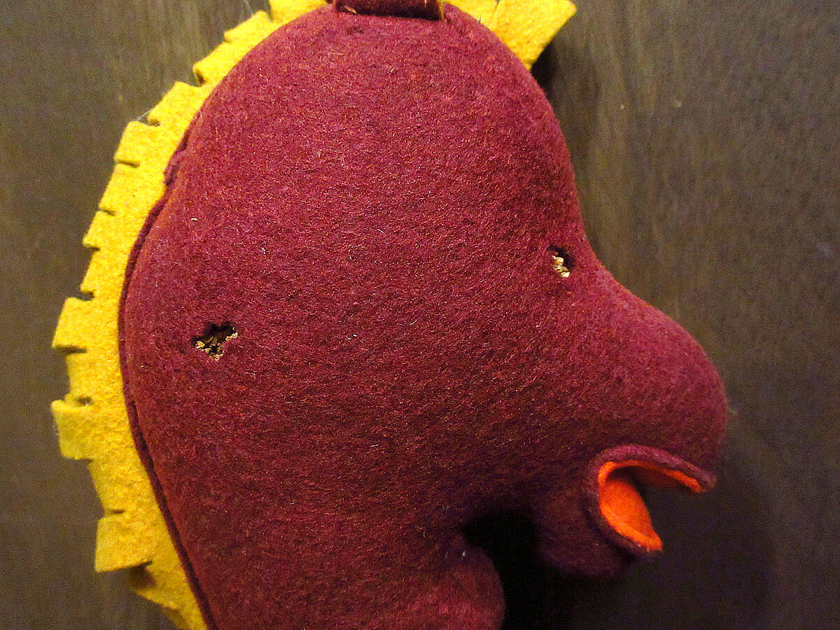 ビンテージ-60's○SCカレッジマスコットドール○220912k5-doll1950s196