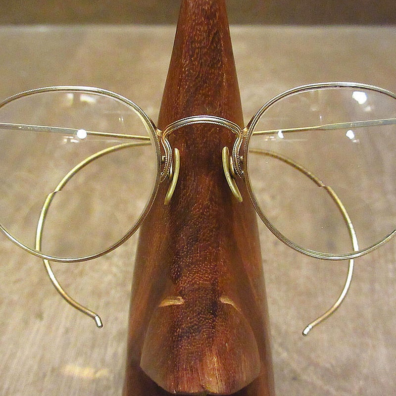 ビンテージ40's○American Optical HIBO 1/10 12KGF彫金ボスト