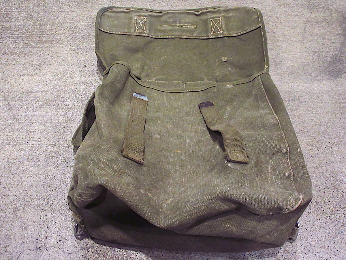 ビンテージ40's○U.S.ARMYミュゼットバッグ○231208c4-bag-ot