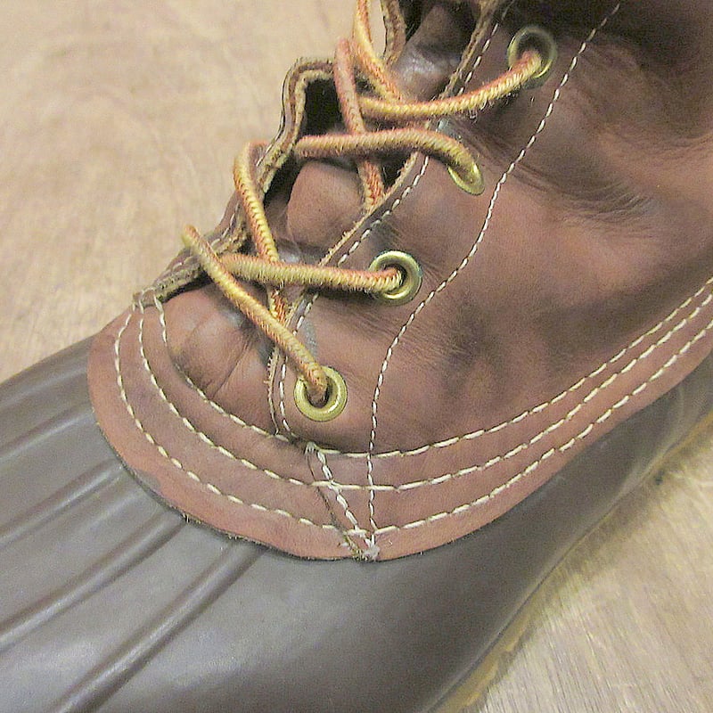 ビンテージ60's70's○L.L.Beanビーンブーツ茶○250529j6-m-bt-30c