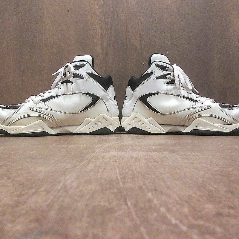 ビンテージ90's○CONVERSEバスケットボールシューズ白×黒