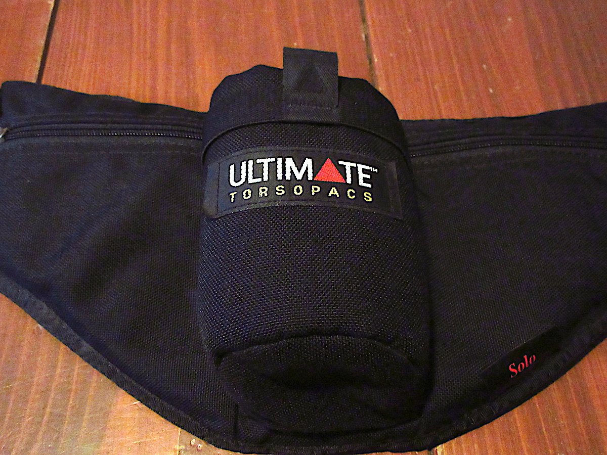 ビンテージ90's○ULTIMATE TORSOPACSナイロンファニーパック黒○260201