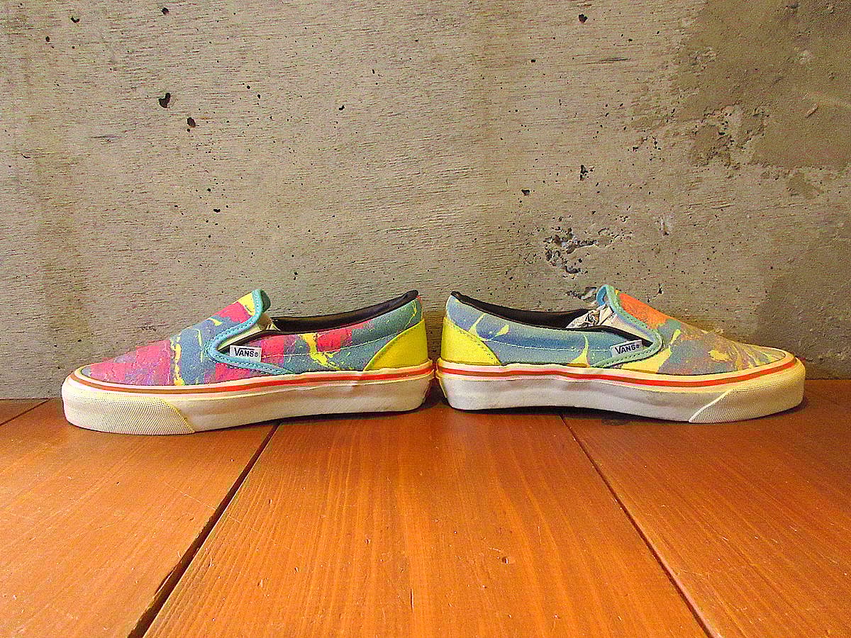 ビンテージ70's○DEADSTOCK VANS SLIP-ON マーブル size 7○24