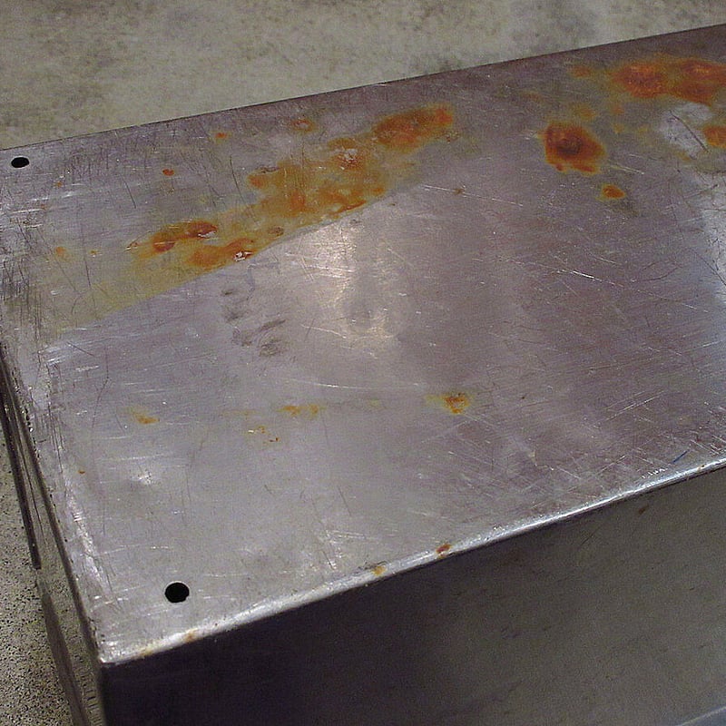 ビンテージ○壁掛けステンレスラック○230130i8-rackメタル金属