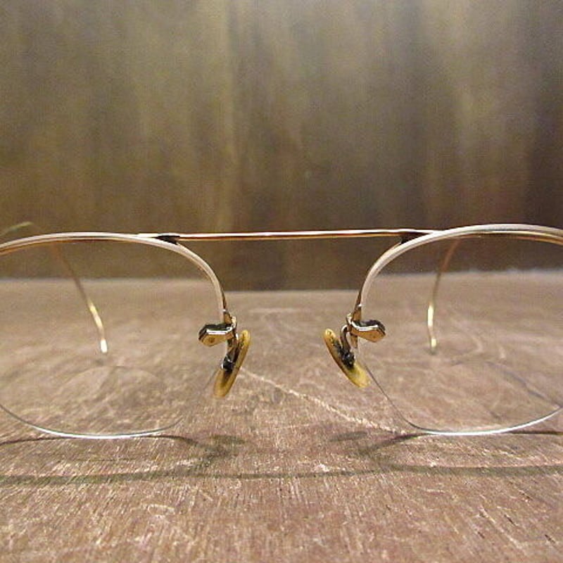 ビンテージ40's○ケース付きB&L 1/10 12KGF NUMONT FUL-VUE眼鏡4