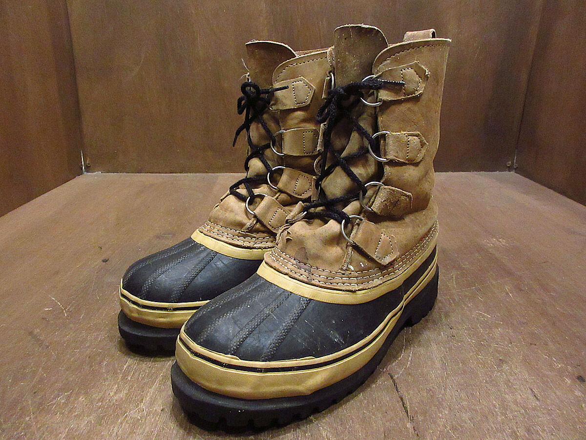 MADE IN CANADA○SOREL CARIBOUスノーブーツ5○211019i1-w-