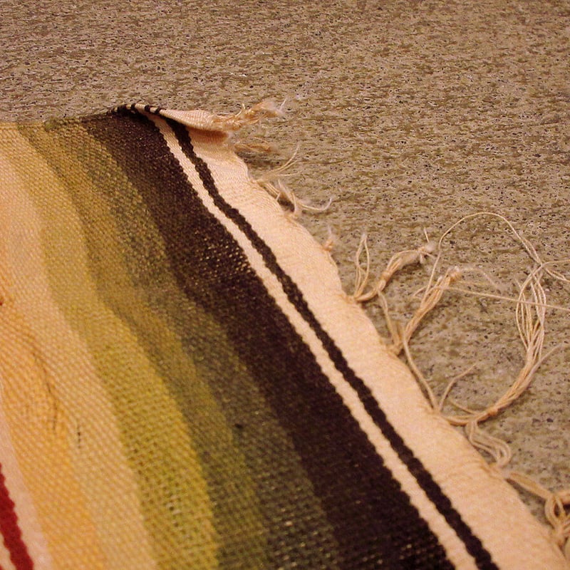 メキシカンラグ・ビンテージ ビンテージ40's50's○メキシカンラグsize約112cm×約59.5cm