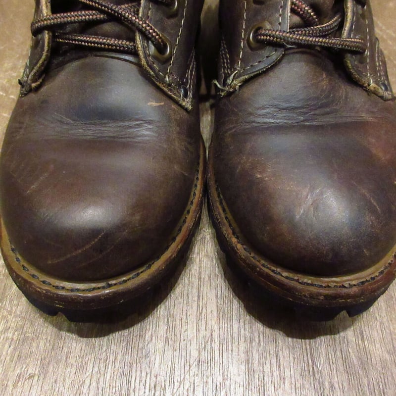 FRYEレディースレザーワークブーツ茶○230311j1-w-bt-24cm古着