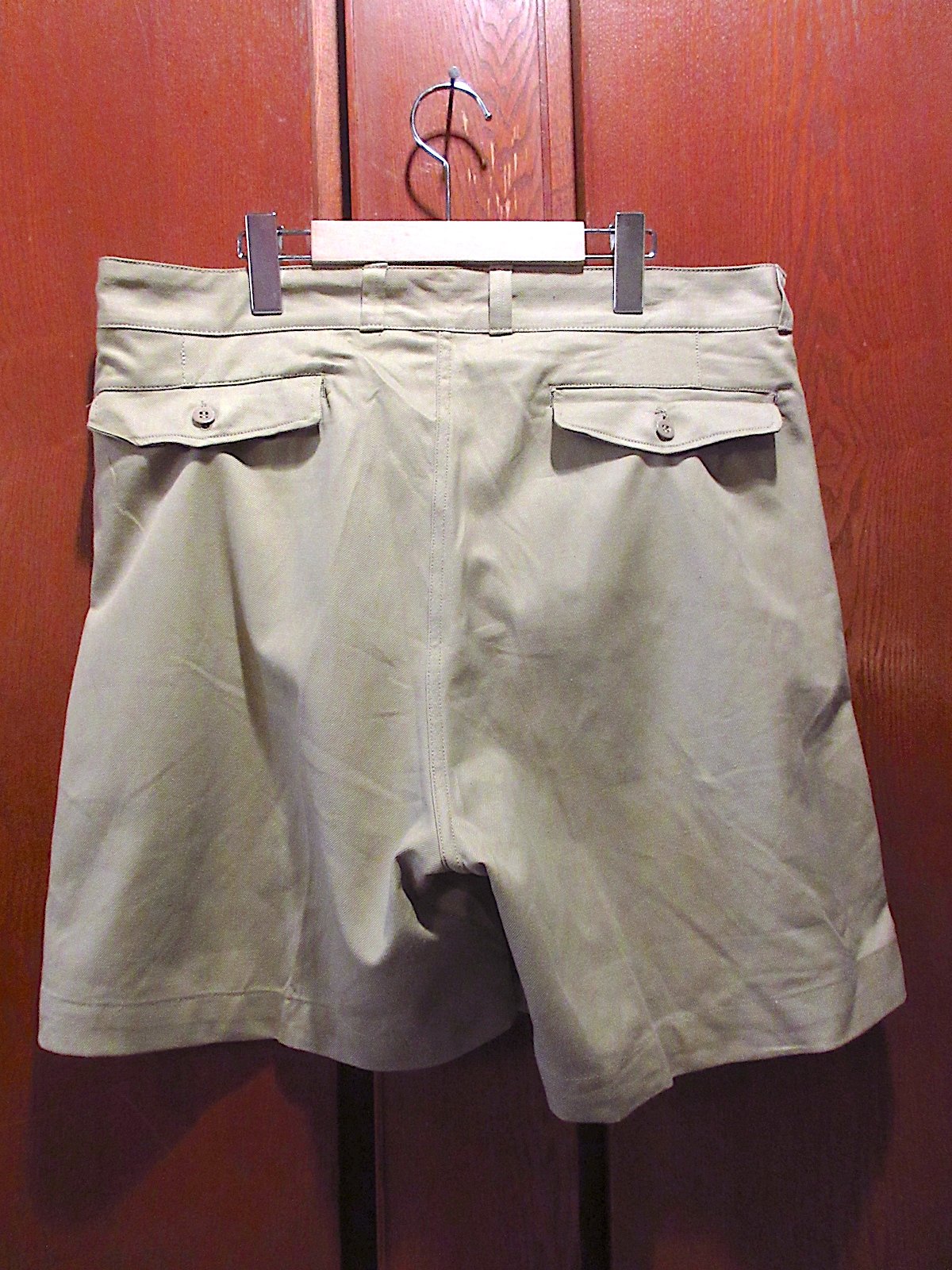 ビンテージ50's○DEADSTOCK FRENCH ARMY M-52チノショーツsize