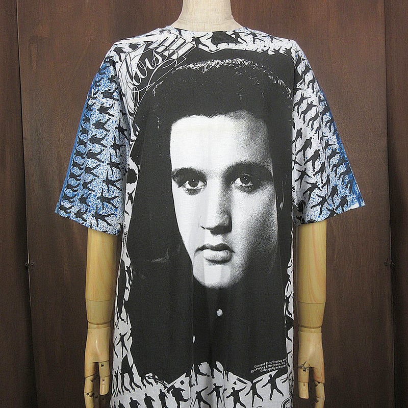 ビンテージ90's○DEADSTOCK Elvis Presleyオールオーバー ビンテージ90's○DEADSTOCK Elvis Presleyオールオーバー