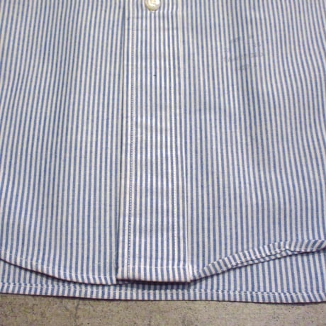 ビンテージ70's●Norm Thompsonストライプボタンダウンシャツsize 16●240505m7-m-lssh-drsトップスドレスメンズ古着