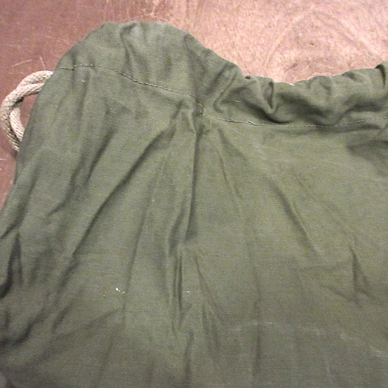 ビンテージ40's○ミリタリーHBT巾着バッグ○260116j2-bag-pch古着1940s