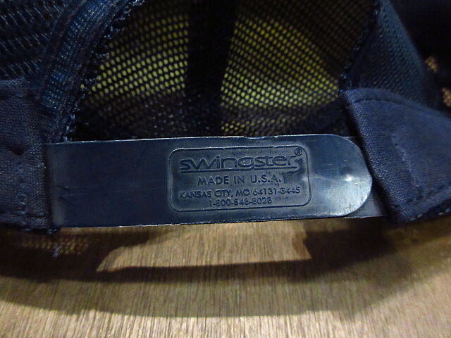 デッドストック GOOD YEAR キャップ SWINGSTER バーガンディ デッドストック GOOD YEAR キャップ SWINGSTER バーガンディ