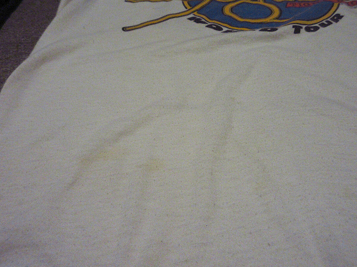 ビンテージ80's○Foghat 1980年ワールドツアーラグランTシャツsize L