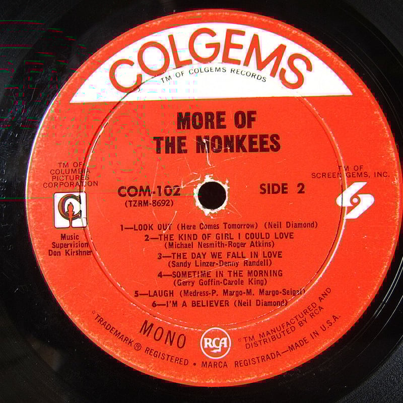 ザ・モンキーズ　THE MONKEES 写真集（LPサイズ） The Monkees – Headquarters – Vinyl (LP, Album + 2 more