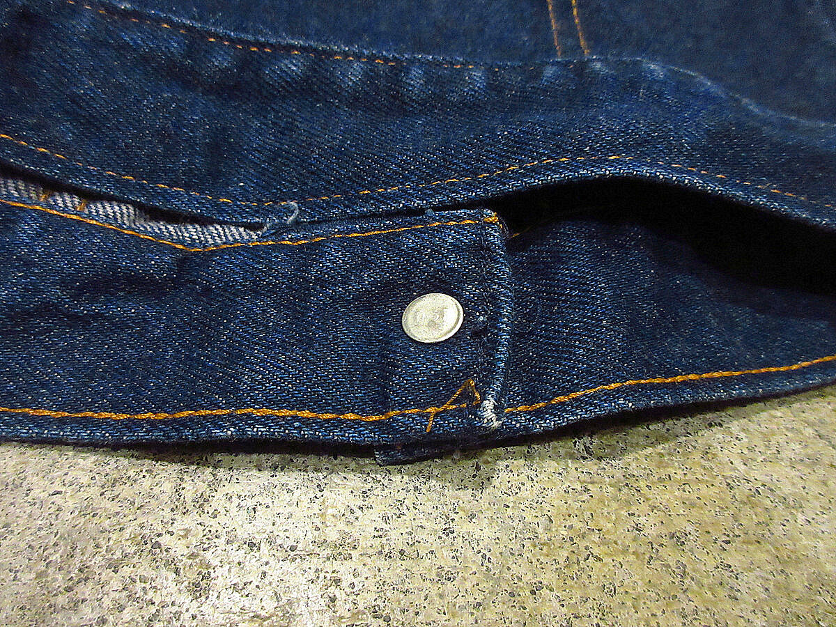 ビンテージ70's○Levi'sキッズワッペン付きデニムジャケット○210613f2