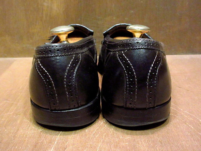 Allen Edmonds Bridgetonメダリオンキルトタッセルローファー黒