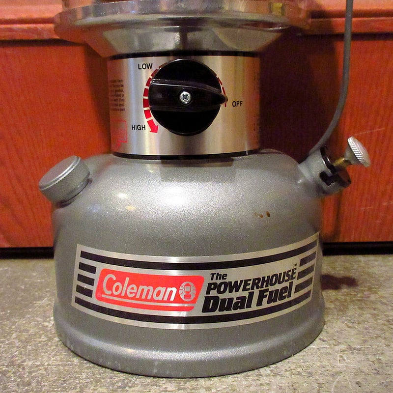 ビンテージ90's○Coleman 295 THE POWERHOUSE Dual Fuel