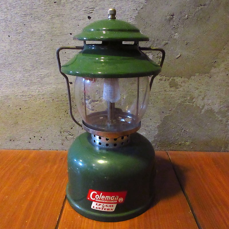 ビンテージ60's○Coleman 5120-731 LPガス式シングルマントルランタン