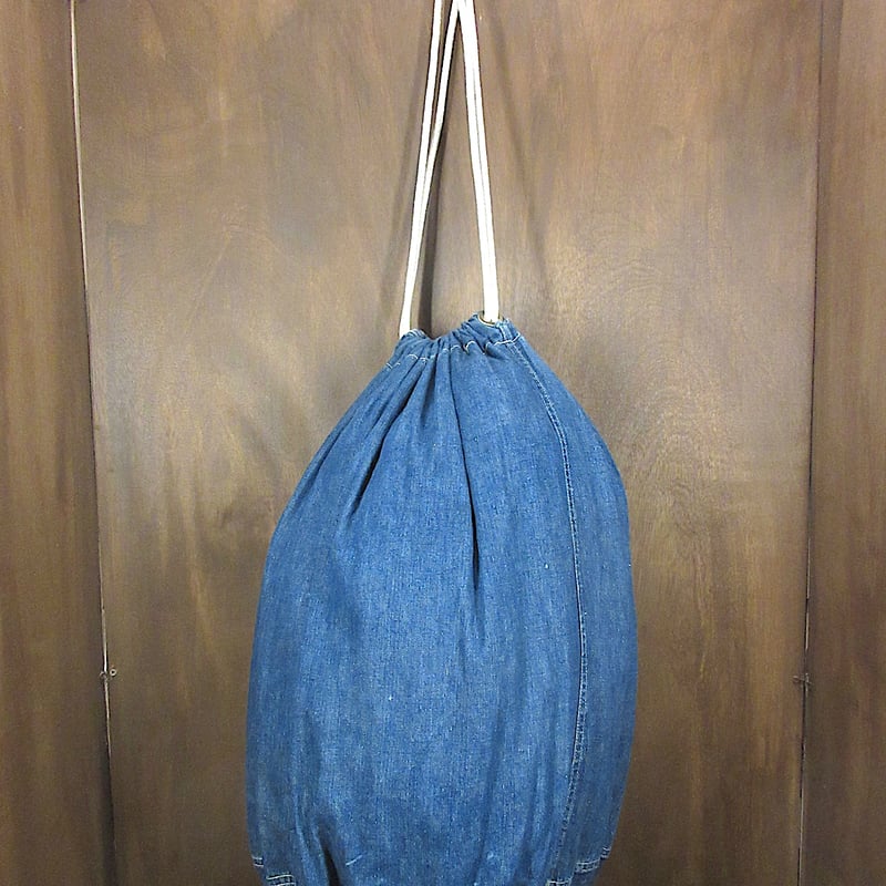 ビンテージ40's○デニムバラックバッグ○260116j3-bag-ot古着