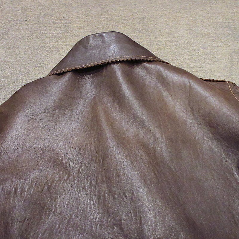 ビンテージ50's○Desert Suedesレディースレザージャケット茶