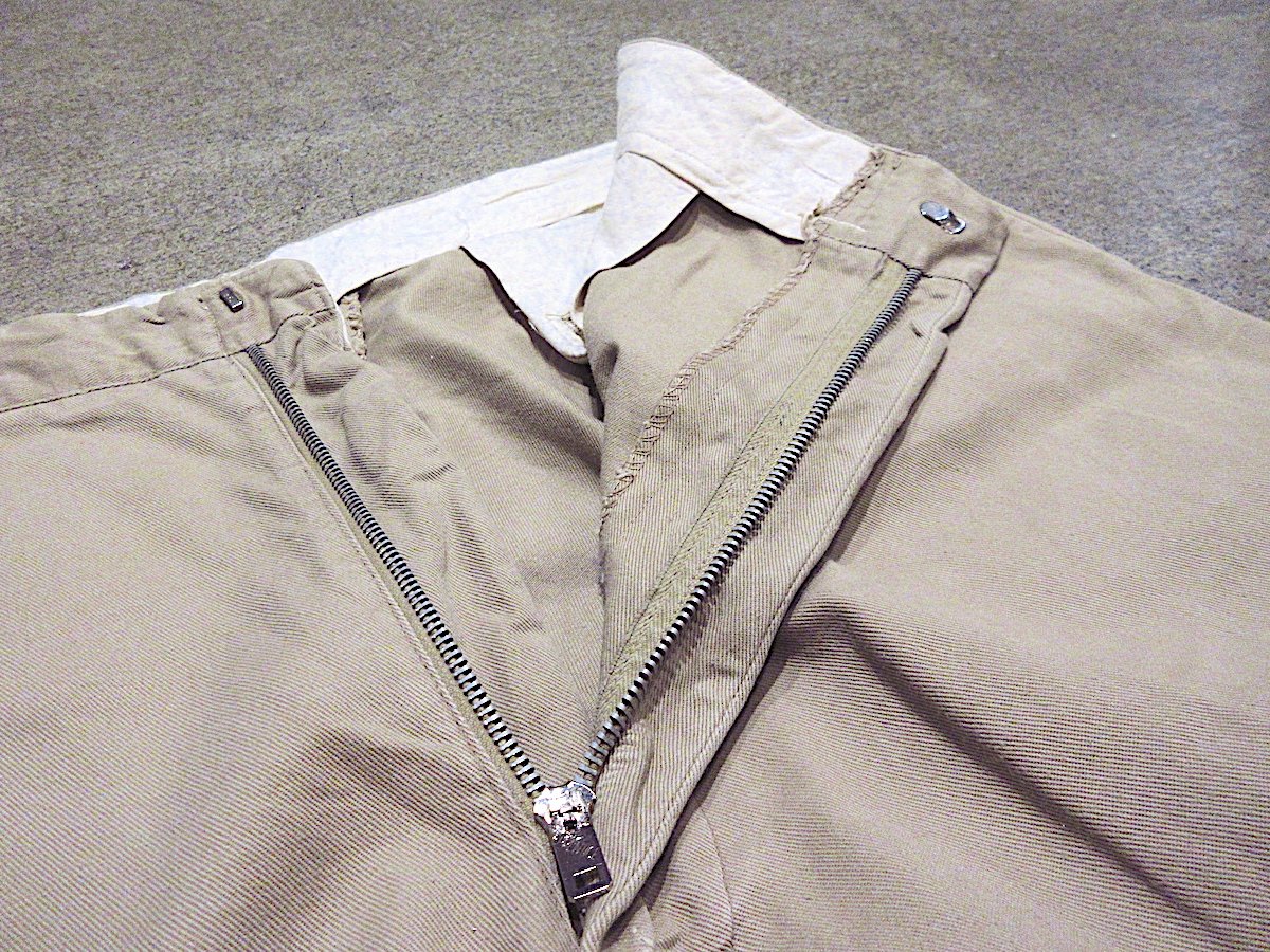 ビンテージ60's○USMCジッパーフライチノトラウザーズ実寸W90cm